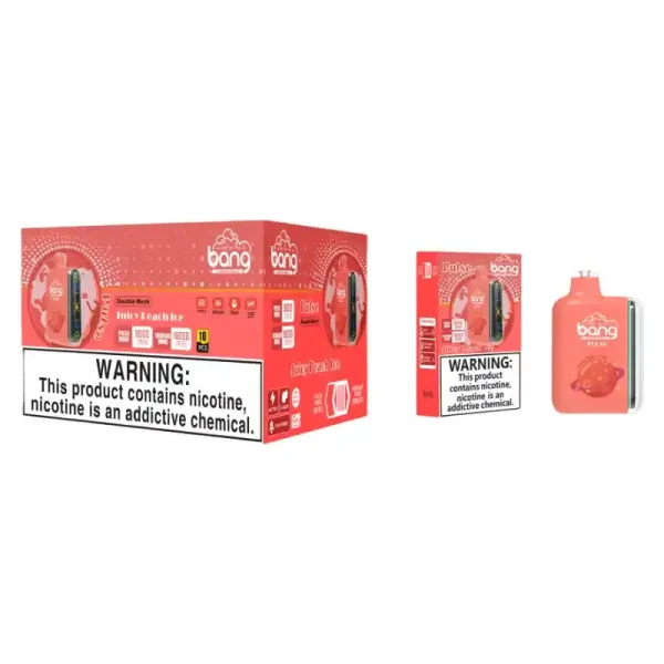Bang Pulse 18K 18000 Puffs Adjustable Airflow 26ml E-liquid 0% 2% 3% 5% Nicotine Type-C Charging Disposable Vape 11 Bang Pulse 18K 18000 Puffs Adjustable Airflow 26ml E-liquid 0% 2% 3% 5% Nicotine Type-C Charging Disposable Vape