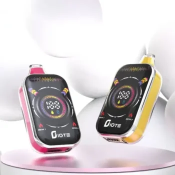 Home 28 IQTE 50K (50000) Puffs Smart Full-Screen Display 2% 5% Nicotine 38mL E-liquid 850mAh Rechargeable Battery Type-C Quick Charging Disposable Vape