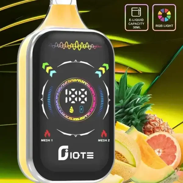 IQTE 50K (50000) Puffs Smart Full-Screen Display 2% 5% Nicotine 38mL E-liquid 850mAh Rechargeable Battery Type-C Quick Charging Disposable Vape 6 IQTE 50K (50000) Puffs Smart Full-Screen Display 2% 5% Nicotine 38mL E-liquid 850mAh Rechargeable Battery Type-C Quick Charging Disposable Vape