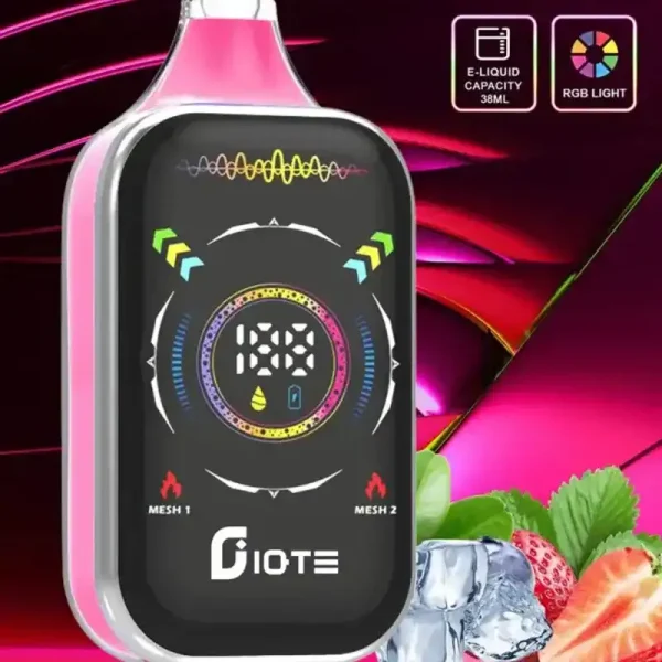 IQTE 50K (50000) Puffs Smart Full-Screen Display 2% 5% Nicotine 38mL E-liquid 850mAh Rechargeable Battery Type-C Quick Charging Disposable Vape 7 IQTE 50K (50000) Puffs Smart Full-Screen Display 2% 5% Nicotine 38mL E-liquid 850mAh Rechargeable Battery Type-C Quick Charging Disposable Vape