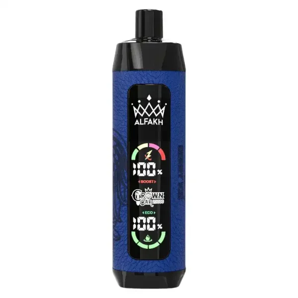 Al Fakher Crown Bar 20K (20000) Puffs 30ML E-liquid LCD Screen Leather Wrap 850mAh Type-C Battery Disposable Vape 3 AL FAKHER CROWN BAR 20K(20000) Puffs 30ML E-liquid LCD Screen Leather Wrap 850mAh Type-C Battery Disposable Vape