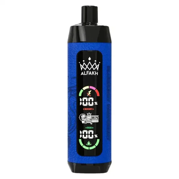 Al Fakher Crown Bar 20K (20000) Puffs 30ML E-liquid LCD Screen Leather Wrap 850mAh Type-C Battery Disposable Vape 5 AL FAKHER CROWN BAR 20K(20000) Puffs 30ML E-liquid LCD Screen Leather Wrap 850mAh Type-C Battery Disposable Vape