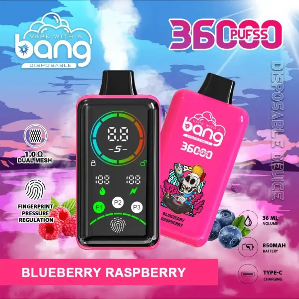 Bang 36K (36000) Puffs Advanced Fingerprint Full Screen 0% 2% 3% 5% Nicotine 36mL E-liquid Smart Full-Screen Display Disposable Vape 11 Bang 36K(36000) Puffs Advanced Fingerprint Full Screen 0% 2% 3% 5% Nicotine 36mL E-liquid Smart Full-Screen Display Disposable Vape