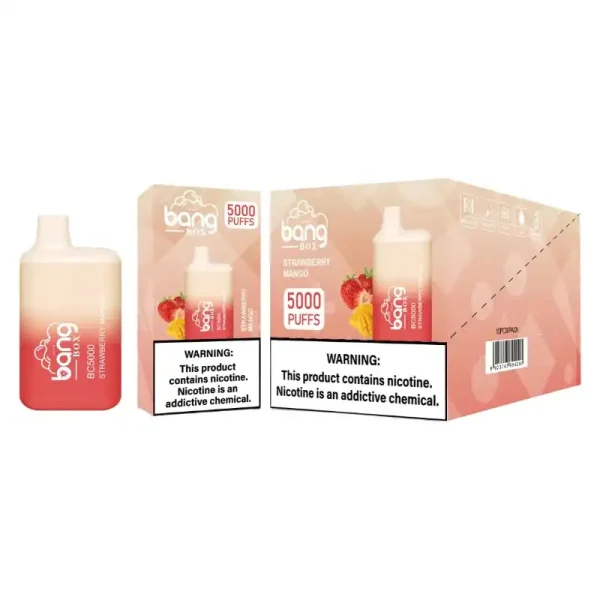 Bang Box BC 5K (5000) Puffs 2% 5% Nicotine 13ml E-liquid Type-C Charging Disposable Vape Pen 9 Bang Box BC 5K(5000) Puffs 2% 5% Nicotine 13ml E-liquid Type C Charging Disposable Vape Pen
