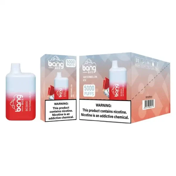 Bang Box BC 5K (5000) Puffs 2% 5% Nicotine 13ml E-liquid Type-C Charging Disposable Vape Pen 16 Bang Box BC 5K(5000) Puffs 2% 5% Nicotine 13ml E-liquid Type C Charging Disposable Vape Pen