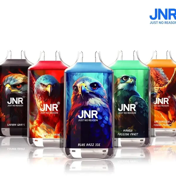 JNR Falcon Crystal 16K (16000) Puffs LED Display 2% 5% Nicotine 22ml E-liquid 850mAh Rechargeable Battery Disposable Vape 1 JNR Falcon Crystal 16K (16000) Puffs LED Display 2% 5% Nicotine 22ml E-liquid 850mAh Rechargeable Battery Disposable Vape
