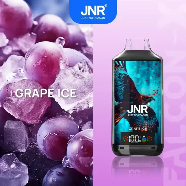 JNR Falcon X 18K (18000) Puffs LED Display 2% Nicotine 24ml E-liquid Disposable Vape 14 JNR Falcon X 18K (18000) Puffs LED Display 2% Nicotine 24ml E-liquid Disposable Vape