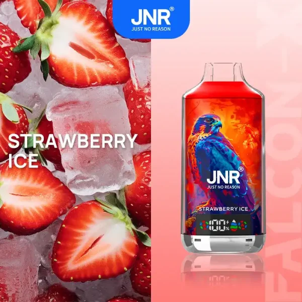 JNR Falcon X 18K (18000) Puffs LED Display 2% Nicotine 24ml E-liquid Disposable Vape 24 JNR Falcon X 18K (18000) Puffs LED Display 2% Nicotine 24ml E-liquid Disposable Vape