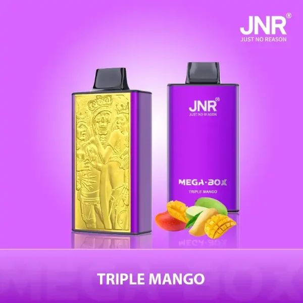 JNR Mega Box 25K (25000) Puffs 3D Texture 2% 5% Nicotine 30ML E-liquid 850mAh Powerbank Battery Disposable Vape 20 JNR Mega Box 25K (25000) Puffs 3D Texture 2% 5% Nicotine 30ML E-liquid 850mAh Powerbank Battery Disposable Vape
