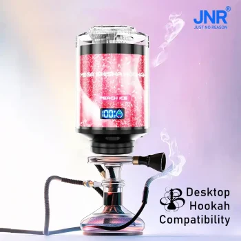 Home 29 JNR Mega Shisha Hookah 100K (100000) Puffs 2% 5% Nicotine 2200mAh Rechargeable Battery Direct-to-Lung (DTL) Vaping 60mL E-liquid Ultimate Vape