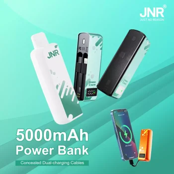 Home 21 JNR Power Mate 30K (30000) Puffs 30ML E-liquid Smart LCD Screen 2% 5% Nicotine 5000mAh Power Bank Battery Disposable Vape