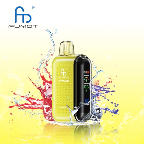 RandM Fumot Tornado 20K (20000) Puffs LCD Screen 28ML E-liquid Metal Painting Craft Disposable Vape 11 RandM Fumot Tornado 20K (20000) Puffs LCD Screen 28ML E-liquid Metal Painting Craft Disposable Vape