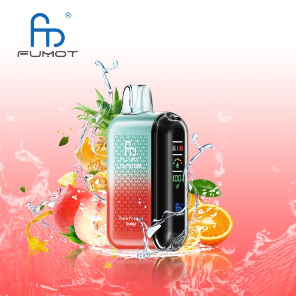 RandM Fumot Tornado 20K (20000) Puffs LCD Screen 28ML E-liquid Metal Painting Craft Disposable Vape 13 RandM Fumot Tornado 20K (20000) Puffs LCD Screen 28ML E-liquid Metal Painting Craft Disposable Vape