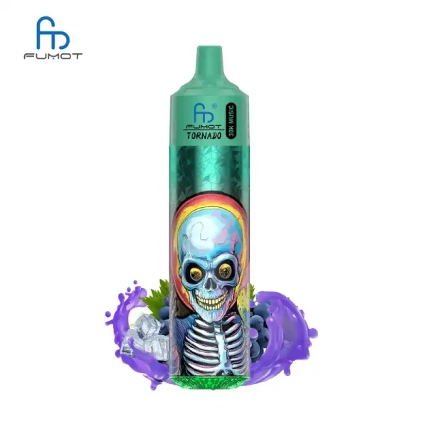 RandM Fumot Tornado 30K (300000) Puffs Music Lighting 2% 5% Nicotine Type-C Charging 30mL E-liquid Disposable Vape 14 RandM Fumot Tornado 30K (300000) Puffs Music Lighting 2% 5% Nicotine Type-C Charging 30mL of E-liquid Disposable Vape