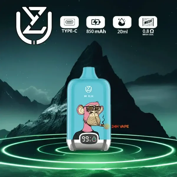 UZY Bang DIgital 15K (15000) Puffs 2% 5% Nicotine LCD Screen 20ml Pre-filled E-juice 850mAh Battery Disposable Vape 6 UZY Bang DIgital 15K (15000) Puffs 2% 5% Nicotine LCD Screen 20ml Pre-filled E-juice 850mAh Battery Disposable Vape