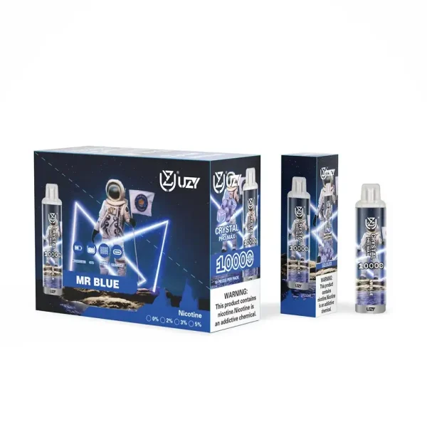 UZY Crystal Pro Max 10K (10000) Puffs 23.0ML E-Liquid 650mAh Battery Rechargeable 2%-5% Nicotine Disposable Vape 16 UZY Crystal Pro Max 10K (10000) Puffs 16.0ML E-Liquid 650mAh Battery Rechargeable 2%-5% Nicotine Disposable Vape