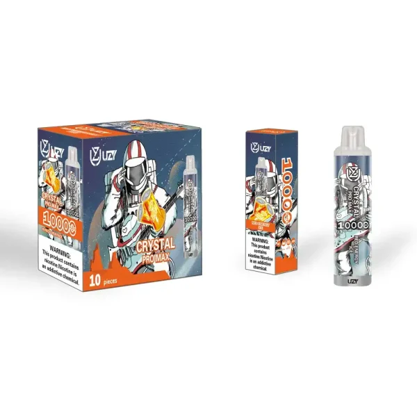 UZY Crystal Pro Max 10K (10000) Puffs 23.0ML E-Liquid 650mAh Battery Rechargeable 2%-5% Nicotine Disposable Vape 11 UZY Crystal Pro Max 10K (10000) Puffs 16.0ML E-Liquid 650mAh Battery Rechargeable 2%-5% Nicotine Disposable Vape