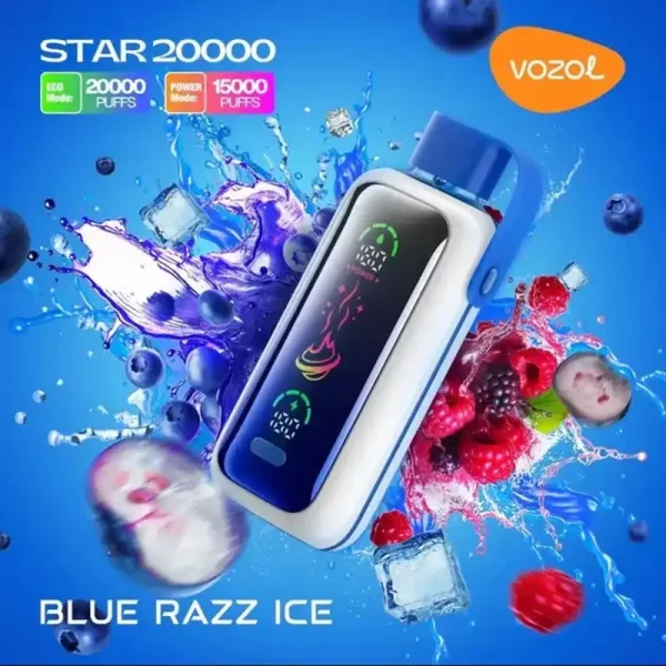 Vozol Star 20K (20000) Puffs Full Screen Display 24mL E-liquid 2% 5% Nicotine Type-C Charging Disposable Vape 2 Vozol Star 20K (20000) Puffs Full Screen Display 24mL E-liquid 2% 5% Nicotine Type-C Charging Disposable Vape