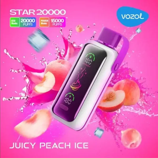 Vozol Star 20K (20000) Puffs Full Screen Display 24mL E-liquid 2% 5% Nicotine Type-C Charging Disposable Vape 11 Vozol Star 20K (20000) Puffs Full Screen Display 24mL E-liquid 2% 5% Nicotine Type-C Charging Disposable Vape