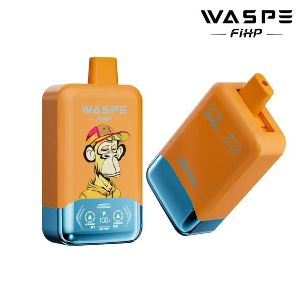 WASPE FIHP Double Flavor 40K (40000) Puffs Smart LED Display 2% 5% Nicotine 36mL E-liquid 850mAh Rechargeable Battery Disposable Vape 8 WASPE FIHP Double Flavor 40K (40000) Puffs Smart LED Display 2% 5% Nicotine 36mL E-liquid 850mAh Rechargeable Battery Disposable Vape