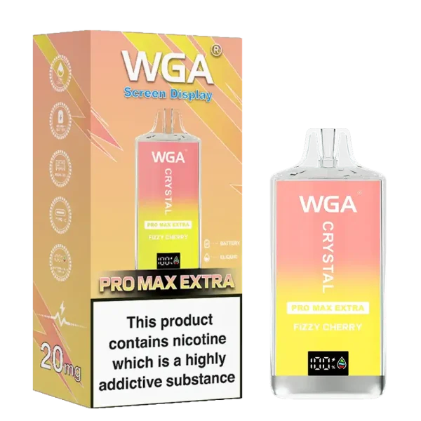 WGA Crystal Pro Max Extra 15K (15000) Puffs Adjustable Airflow 650mAh Battery Type-C Charging 20ml Capacity 2% 5% Nicotine Disposable Vape 8 WGA Crystal Pro Max Extra 15K (15000) Puffs Adjustable Airflow 650mAh Battery Type-C Charging 20ml Capacity 2% 5% Nicotine Disposable Vape