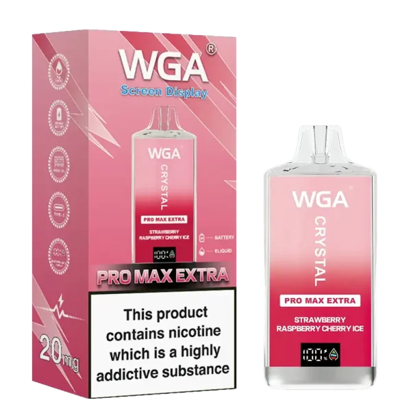 WGA Crystal Pro Max Extra 15K (15000) Puffs Adjustable Airflow 650mAh Battery Type-C Charging 20ml Capacity 2% 5% Nicotine Disposable Vape 22 WGA Crystal Pro Max Extra 15K (15000) Puffs Adjustable Airflow 650mAh Battery Type-C Charging 20ml Capacity 2% 5% Nicotine Disposable Vape