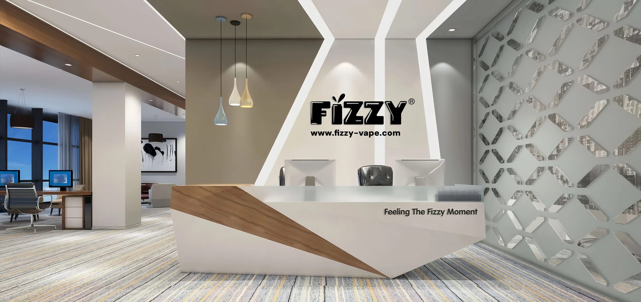 Redefining sensory experiences: FIZZY brings you a brand new fashionable steam lifestyle! vape-shop.cn
